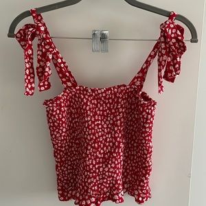 American Eagle floral summer top